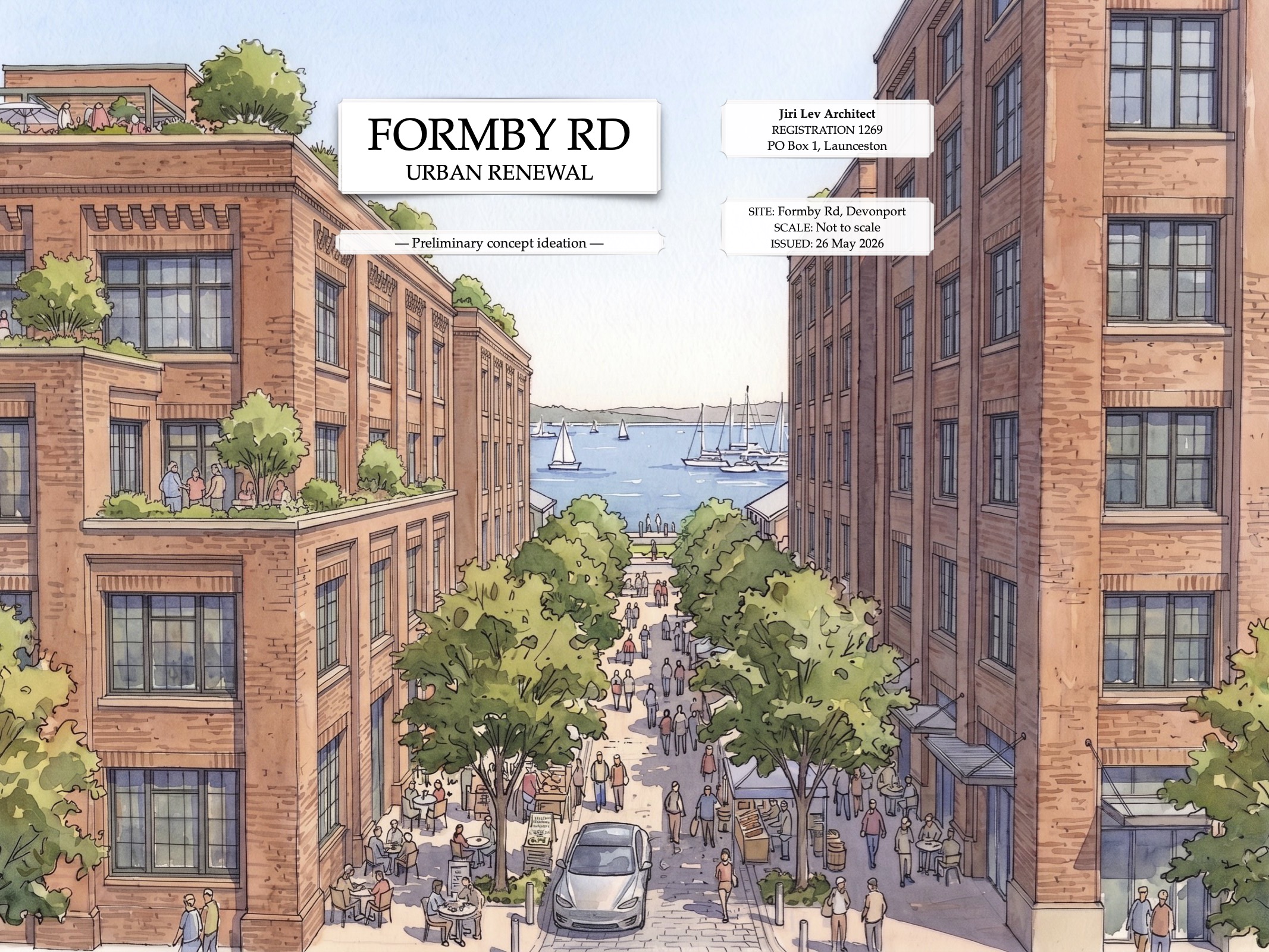 Devonport Formby Road Urban Renewal Concept