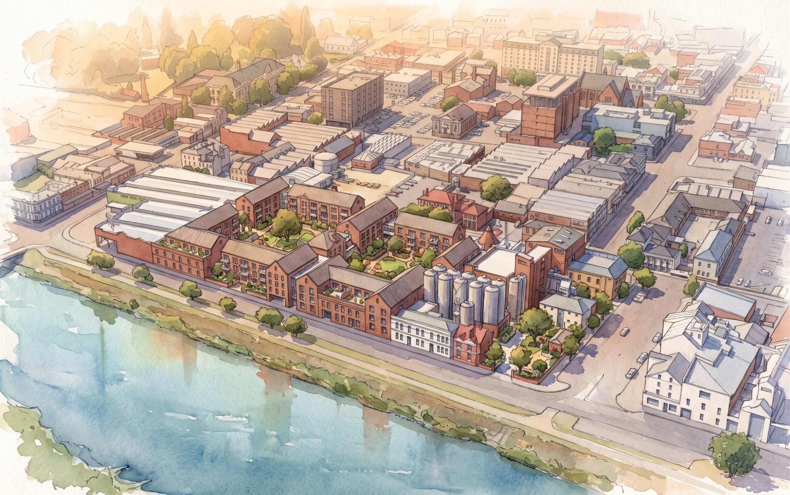 Boag’s Brewery Launceston Adaptive Reuse Concept
